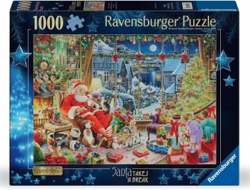 Ravensburger - Santa Takes a Break - 1000 Stukjes 2