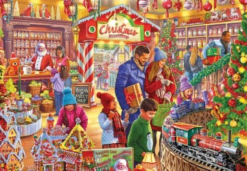 Gibsons - Santa's Sweetshop - 1000 Stukjes