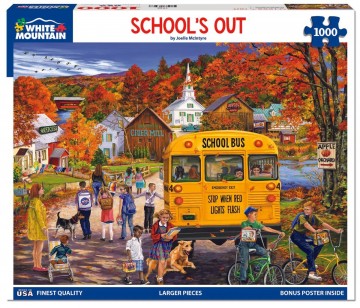 White Mountain - School's Out - 1000 Stukjes 2