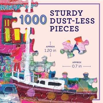 Eeboo - Scottish Isle - 1000 Stukjes 4