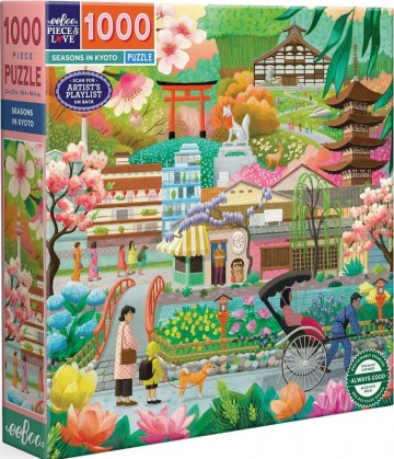 Eeboo - Seasons in Kyoto - 1000 Stukjes 2