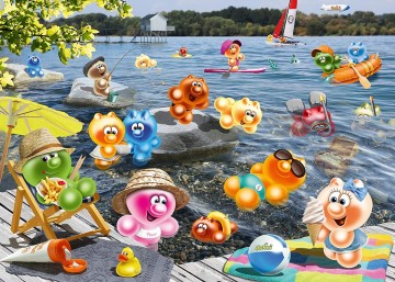 Ravensburger - Gelini Seepicknick - 1000 Stukjes