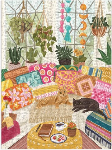 Galison - Serenity Meow - 1000 Stukjes 3