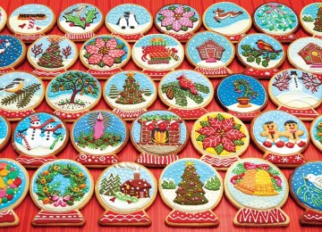 Cobble Hill - Snow Globe Cookies - 1000 Stukjes