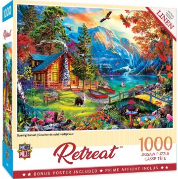 Masterpieces - Soaring Sunset - 1000 Stukjes 2