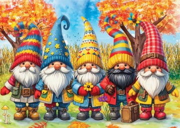 Delfy Puzzle - Spirits of Autumn - 1000 Stukjes