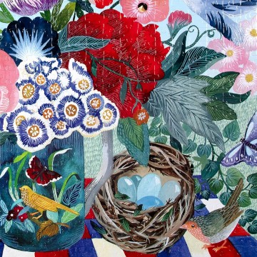 Eeboo - Spring Bouquet - 1000 Stukjes 4