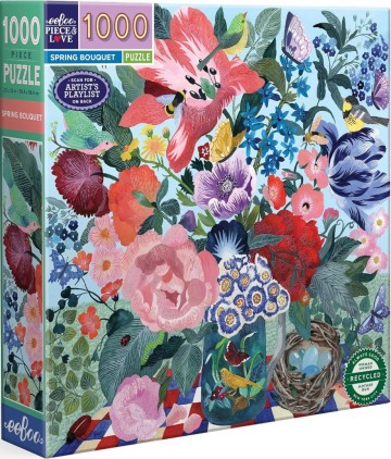 Eeboo - Spring Bouquet - 1000 Stukjes