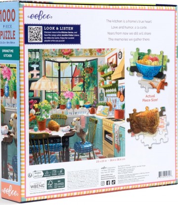 EeBoo - Springtime Kitchen - 1000 Stukjes 3