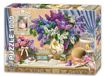 Star Puzzle - Lilacs - 1000 Stukjes 2