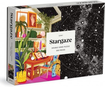 Galison - Stargaze - 500 Stukjes (2 in 1 Puzzel) 2