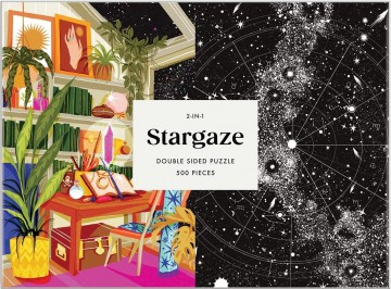 Galison - Stargaze - 500 Stukjes (2 in 1 Puzzel)