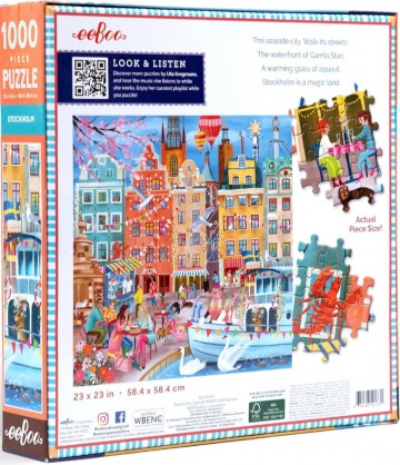 EeBoo - Stockholm - 1000 Stukjes 3