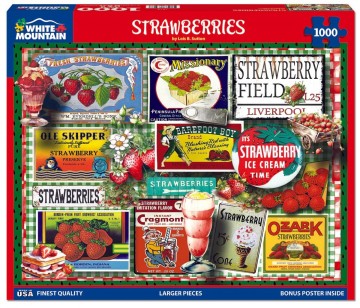 White Mountain - Strawberries - 1000 Stukjes 2