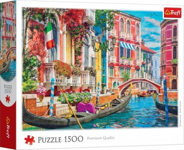Trefl - Summer Afternoon in Venice - 1500 Stukjes 2