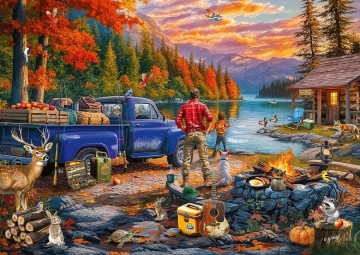 Ravensburger - Sunset Lake - 300 XXL Stukjes