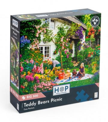The House of Puzzles - Teddy Bears' Picnic - 500 XL Stukjes 2