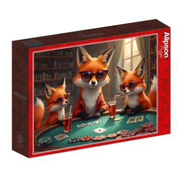 Alipson Puzzle - Les Bluff des Renards - 500 Stukjes 2