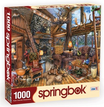 Springbok - The Hunting Lodge - 1000 Stukjes 2