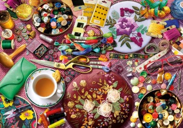 Educa - The Sewing Table - 2000 Stukjes