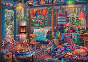 Ravensburger - The Weaver's Workshop - 1000 Stukjes