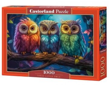 Castorland - Three Little Owls - 1000 Stukjes 2