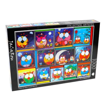 JaCaRou Puzzle - To Each Their Owl - 1000 Stukjes 2