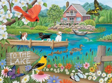 Bits and Pieces - To the Lake - 1000 Stukjes