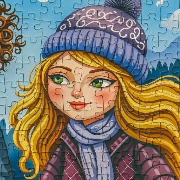 Delfy Puzzle - Two Bikes Together - 1000 Stukjes 3
