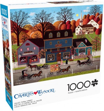 Buffalo Games - Valley Farm Street - 1000 Stukjes 2