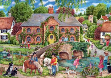 Ravensburger - Village Life - 1000 Stukjes