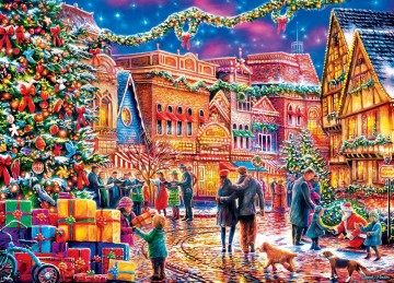 Masterpieces - Village Square - 1000 Stukjes