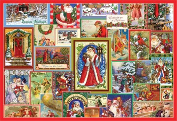 Ceaco - Vintage Christmas Collage - 2000 Stukjes