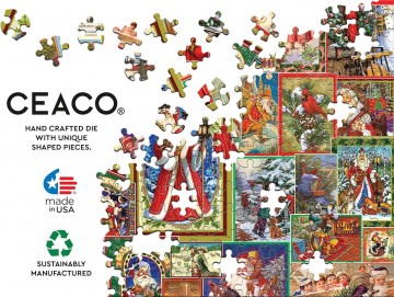 Ceaco - Vintage Christmas Collage - 2000 Stukjes 5