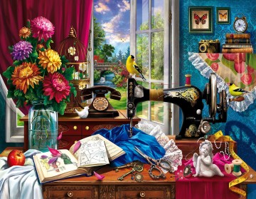 SunsOut - Vintage Still Life - 1000 XL Stukjes