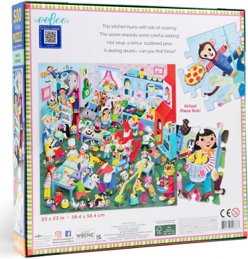 EeBoo - What's Cooking? - 500 Stukjes 3