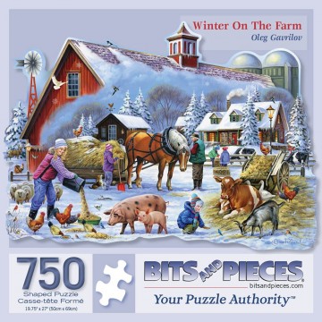 Bits and Pieces - Winter on the Farm - 750 Stukjes 2