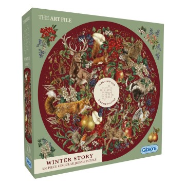 Gibsons - Winter Story - 500 Stukjes 2