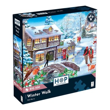 The House of Puzzles - Winter Walk - 500 XL Stukjes 2