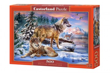 Castorland - Wolfish Wonderland - 500 Stukjes 2