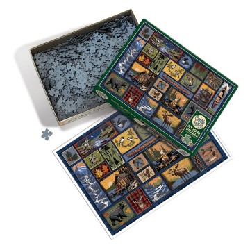 Cobble Hill - Woodcraft - 1000 Stukjes 3