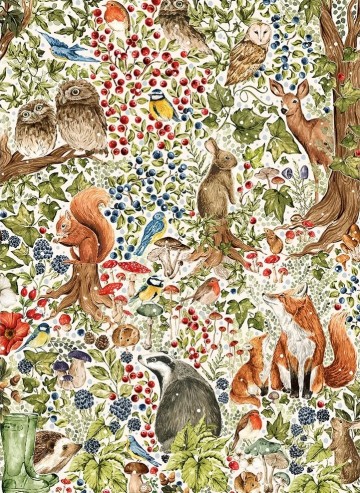 Gibsons - Woodland Wildlife - 1000 Stukjes