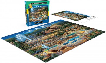 Buffalo Games - Yellowstone Old Faithful - 1000 Stukjes 4