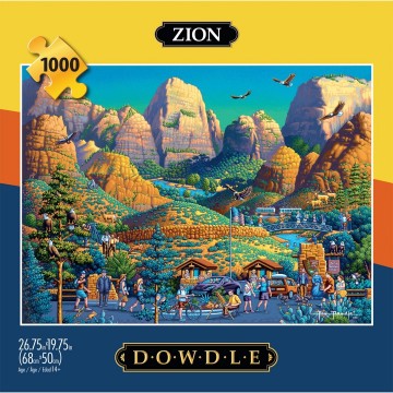 Buffalo Games - Zion - 1000 Stukjes 2